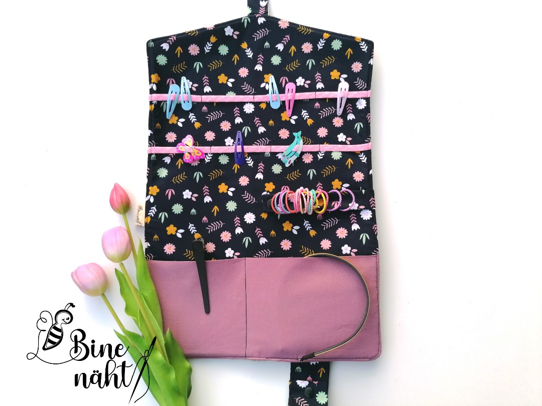Haarorganizer dunkelblau